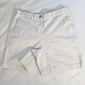 Ralph Lauren White Women's Bermuda Shorts